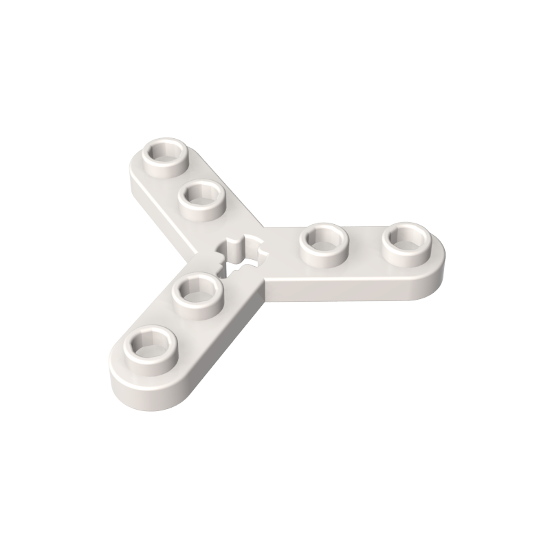 32125 | Technical Plate Rotor 3 Blade with Smooth Ends and 6 Studs (Propeller)