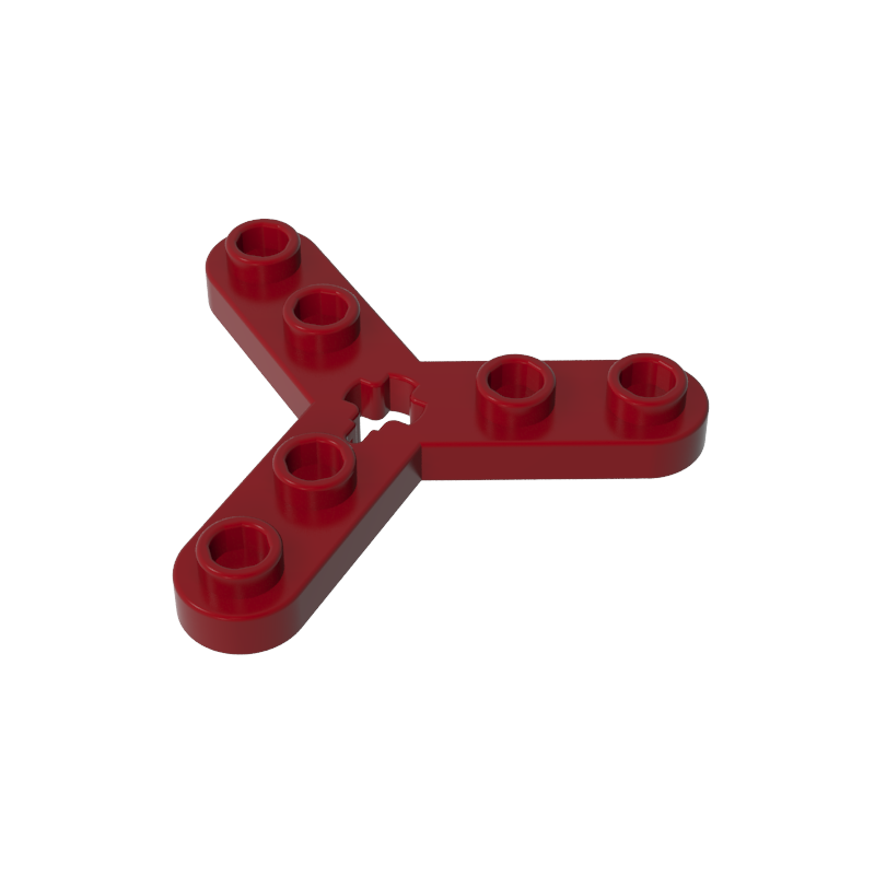 32125 | Technical Plate Rotor 3 Blade with Smooth Ends and 6 Studs (Propeller)