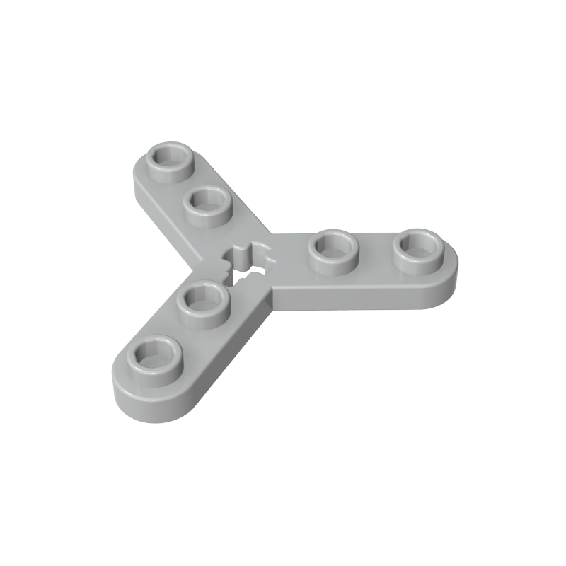 32125 | Technical Plate Rotor 3 Blade with Smooth Ends and 6 Studs (Propeller)