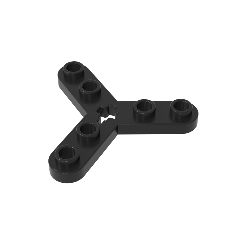 32125 | Technical Plate Rotor 3 Blade with Smooth Ends and 6 Studs (Propeller)