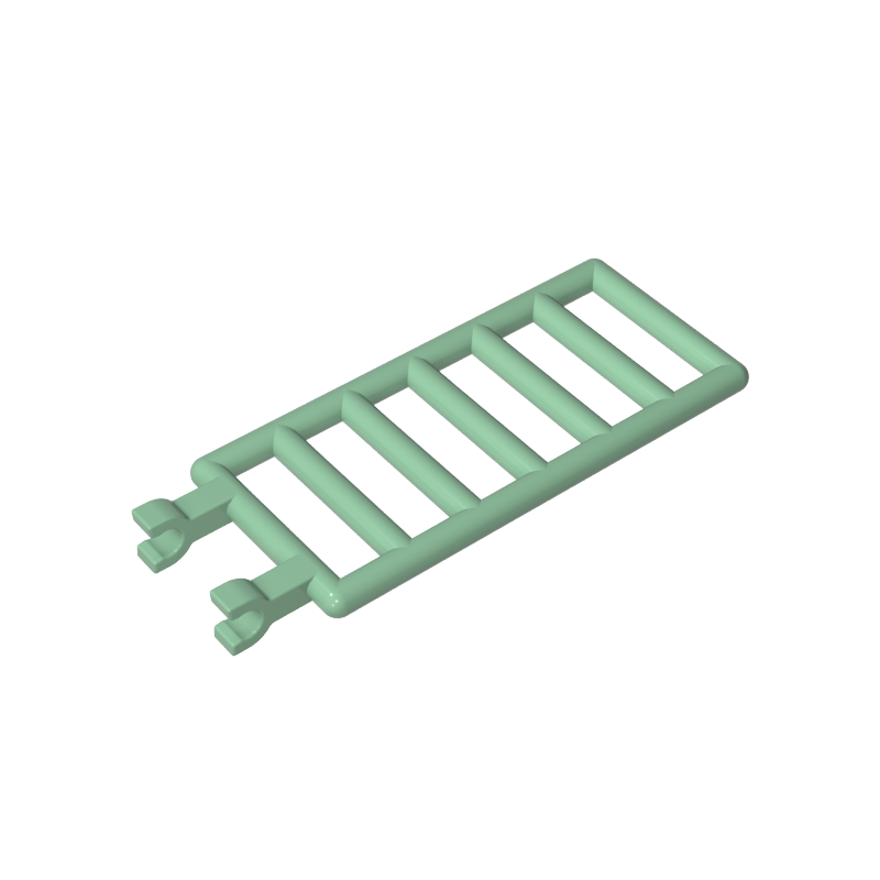 6020 | Bar 7 x 3 with 2 U Clips (Ladder)