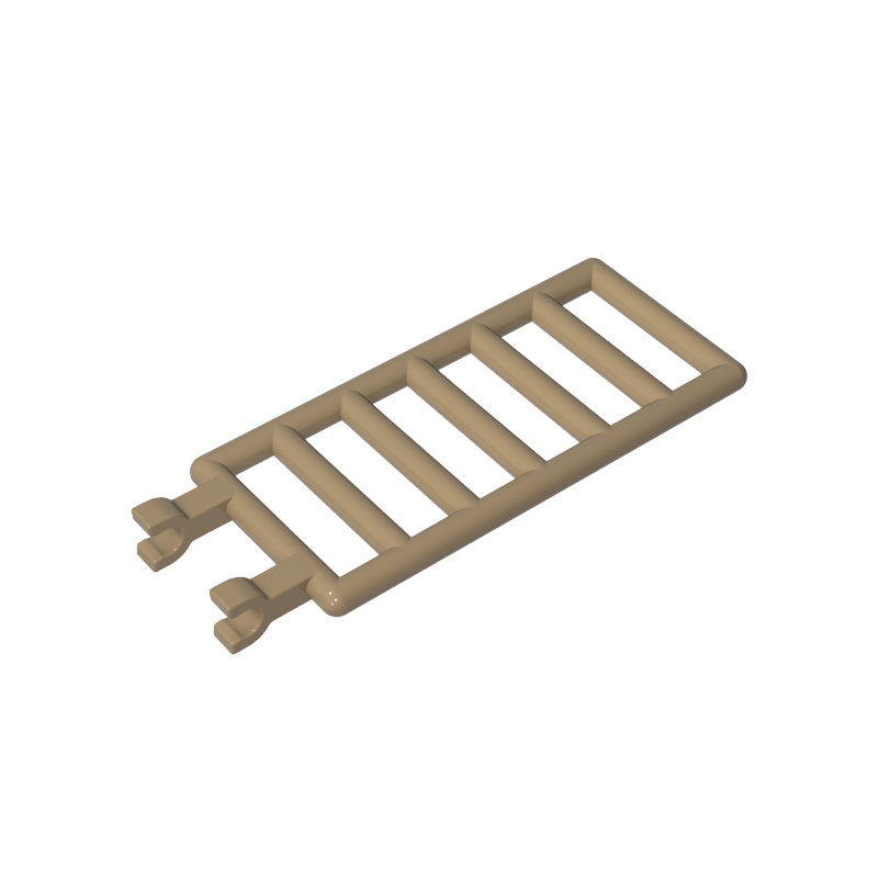 6020 | Bar 7 x 3 with 2 U Clips (Ladder)