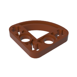 32249 | Technical Beam Modified L-Shape Quarter Ellipse Thin 3 x 3