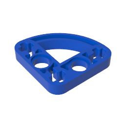 32249 | Technical Beam Modified L-Shape Quarter Ellipse Thin 3 x 3