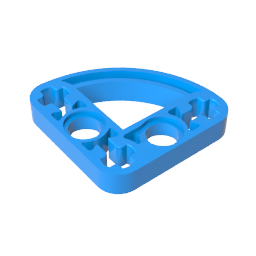 32249 | Technical Beam Modified L-Shape Quarter Ellipse Thin 3 x 3