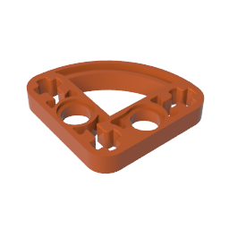 32249 | Technical Beam Modified L-Shape Quarter Ellipse Thin 3 x 3