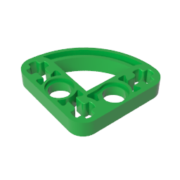 32249 | Technical Beam Modified L-Shape Quarter Ellipse Thin 3 x 3