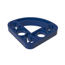 32249 | Technical Beam Modified L-Shape Quarter Ellipse Thin 3 x 3