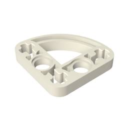 32249 | Technical Beam Modified L-Shape Quarter Ellipse Thin 3 x 3