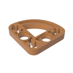 32249 | Technical Beam Modified L-Shape Quarter Ellipse Thin 3 x 3