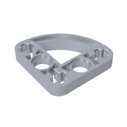 32249 | Technical Beam Modified L-Shape Quarter Ellipse Thin 3 x 3