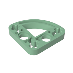 32249 | Technical Beam Modified L-Shape Quarter Ellipse Thin 3 x 3