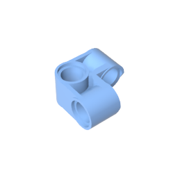 44809 | Technical Pin Connector Perpendicular 2 x 2 Bent