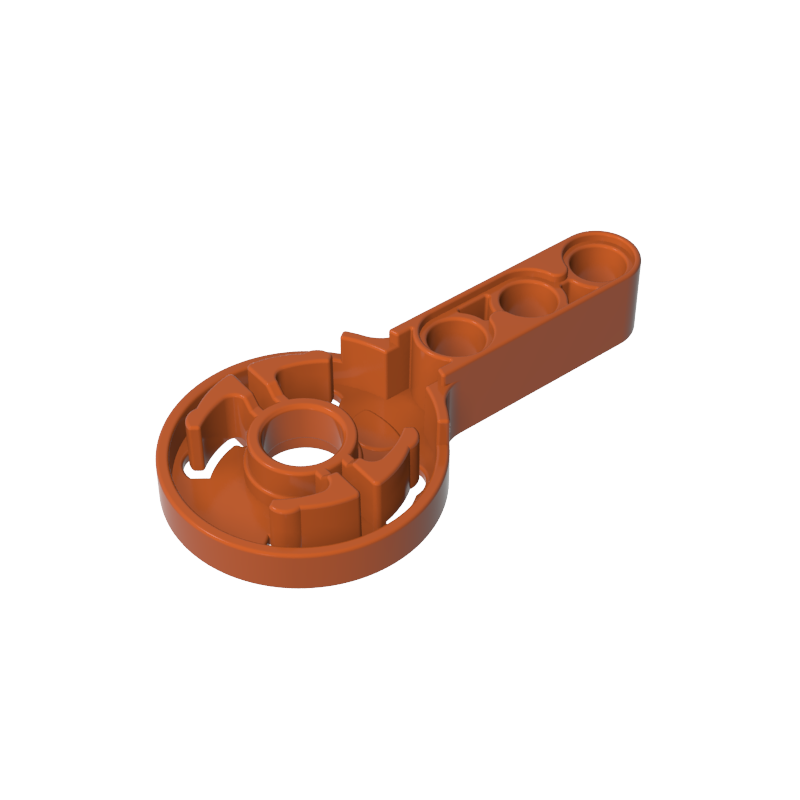44224 | Technical Rotation Joint Disk with Large Pin Hole and 3L Beam Thick