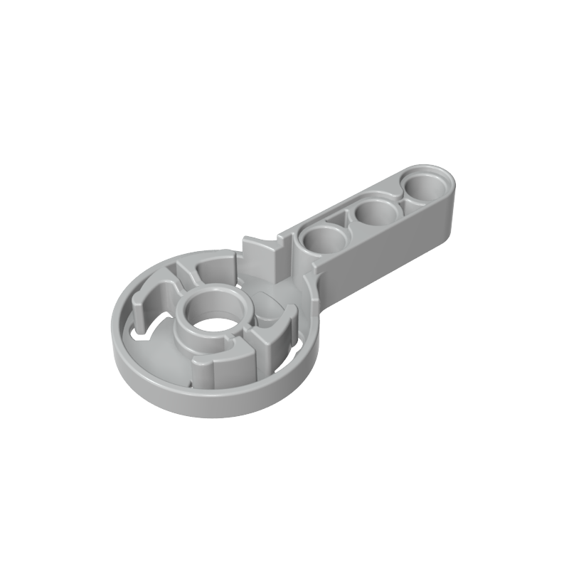 44224 | Technical Rotation Joint Disk with Large Pin Hole and 3L Beam Thick