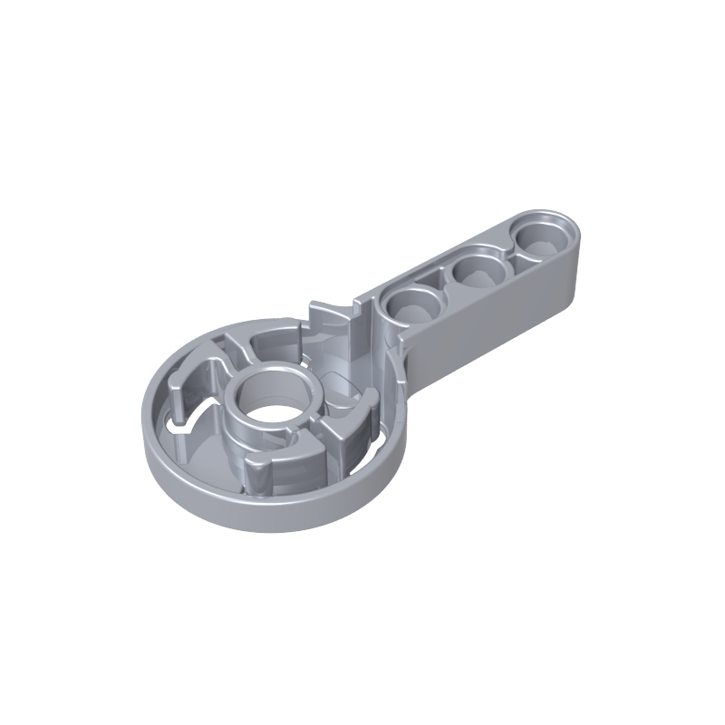 44224 | Technical Rotation Joint Disk with Large Pin Hole and 3L Beam Thick