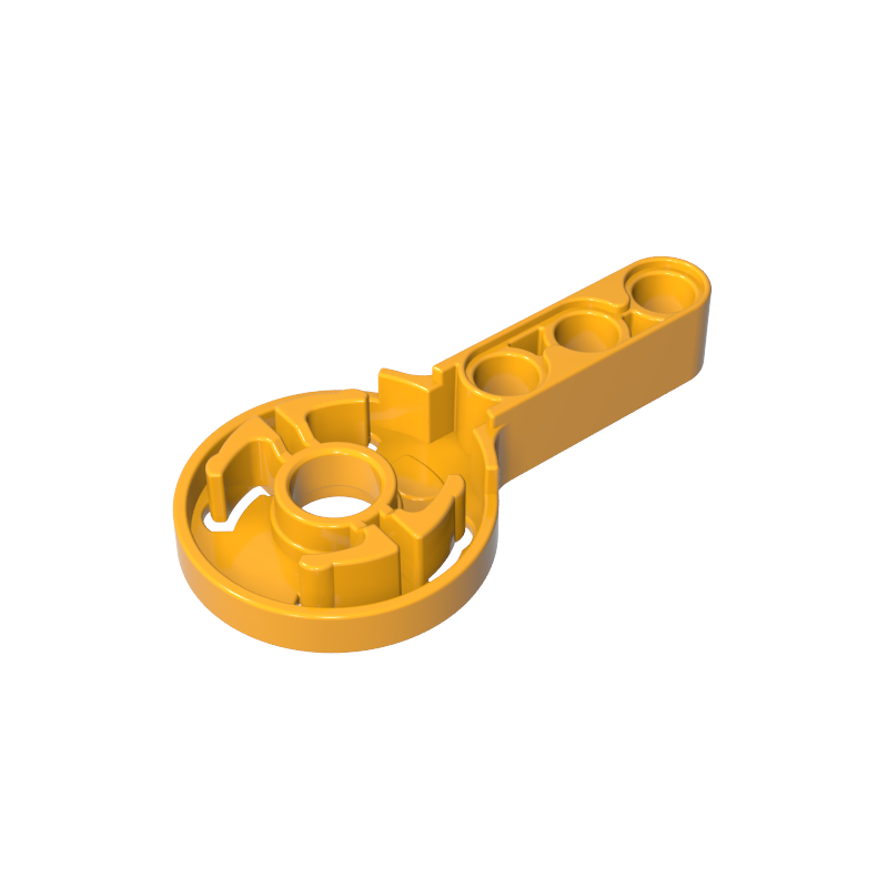 44224 | Technical Rotation Joint Disk with Large Pin Hole and 3L Beam Thick