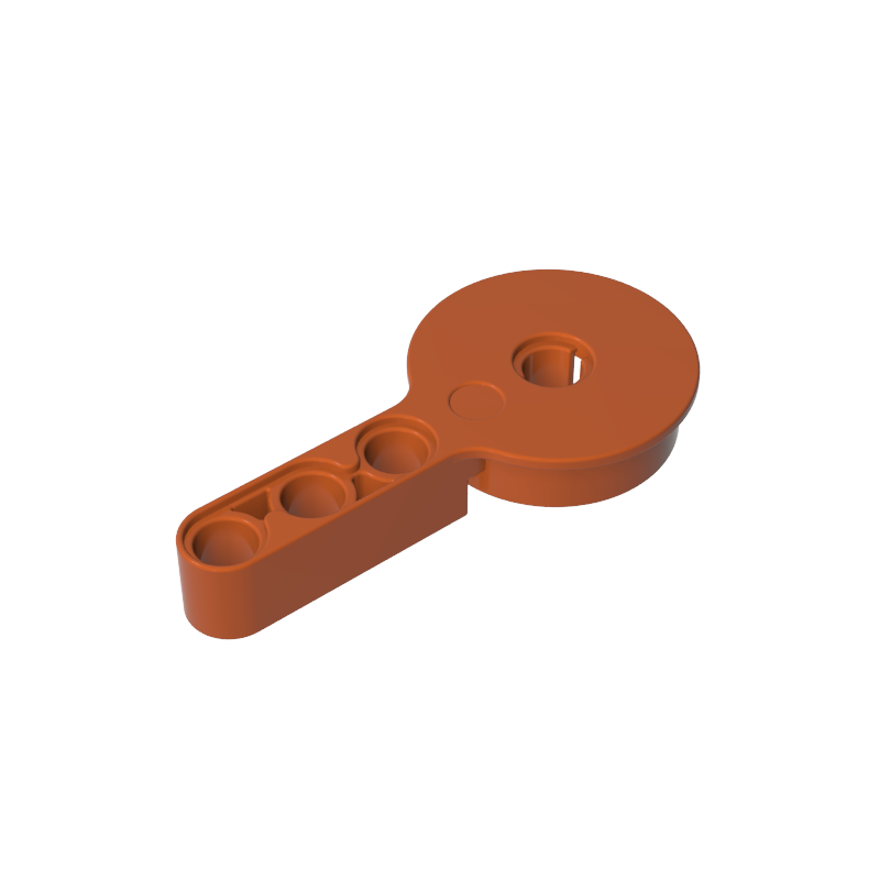 44225 | Technical Rotation Joint Disk with Large Pin and 3L Beam Thick