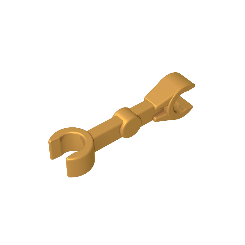 59230 | Arm Mechanical, Straight with Clips at 90 degrees (Vertical Grip)