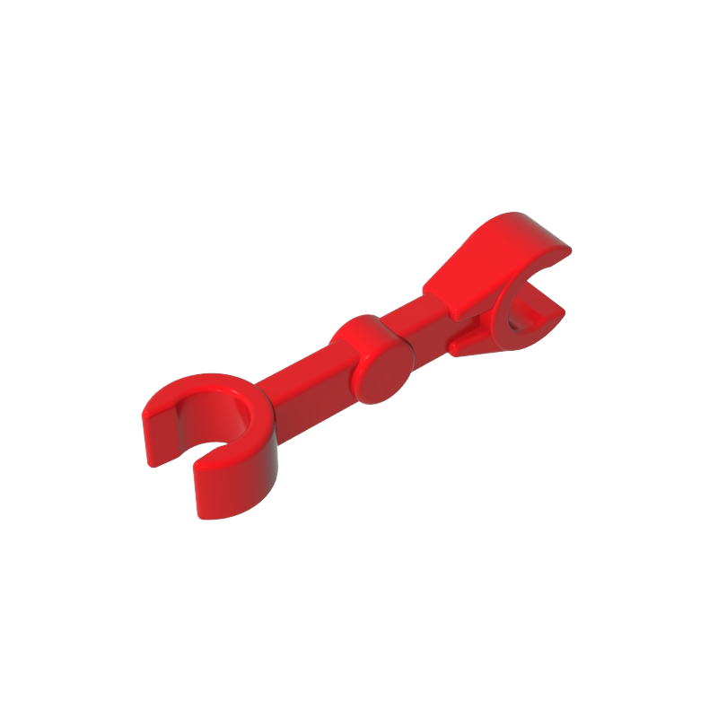59230 | Arm Mechanical, Straight with Clips at 90 degrees (Vertical Grip)
