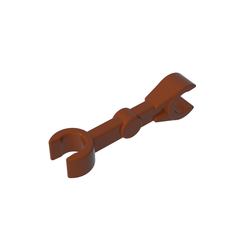 59230 | Arm Mechanical, Straight with Clips at 90 degrees (Vertical Grip)
