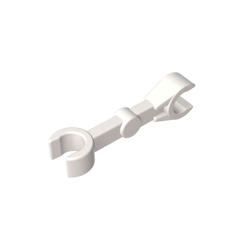59230 | Arm Mechanical, Straight with Clips at 90 degrees (Vertical Grip)