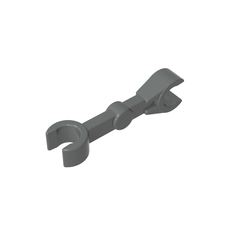 59230 | Arm Mechanical, Straight with Clips at 90 degrees (Vertical Grip)