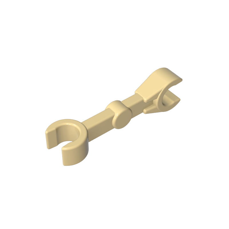 59230 | Arm Mechanical, Straight with Clips at 90 degrees (Vertical Grip)