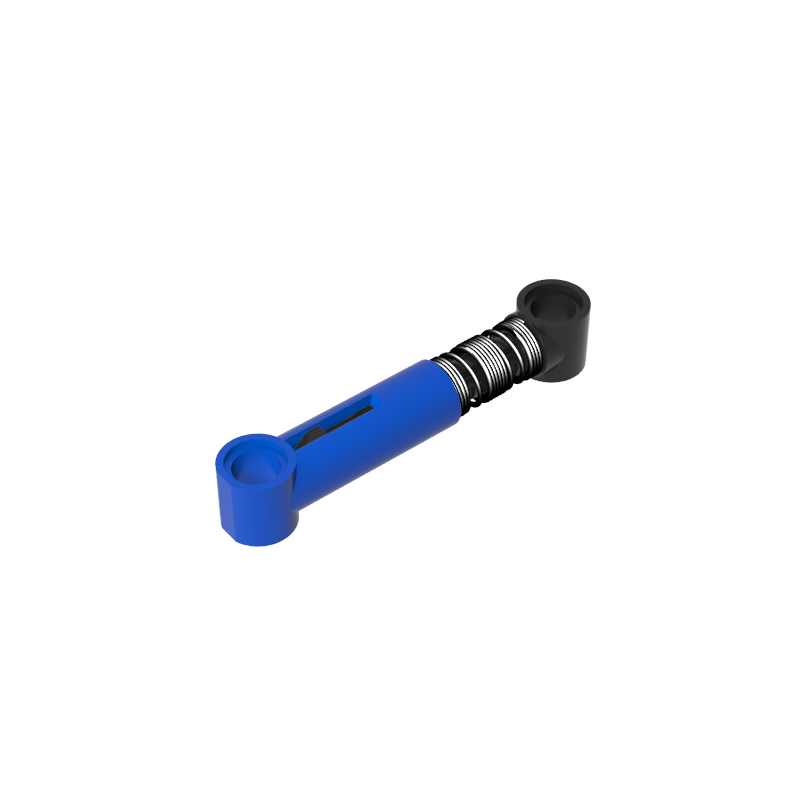 76537 | Technical Shock Absorber 6.5L with Black Piston Rod - Hard Spring, Tight Coils in Middle