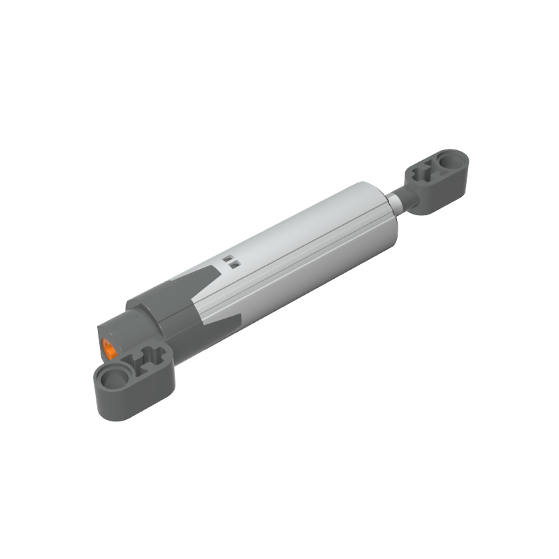 61927c01 | Technical Linear Actuator with Dark Bluish Gray Ends