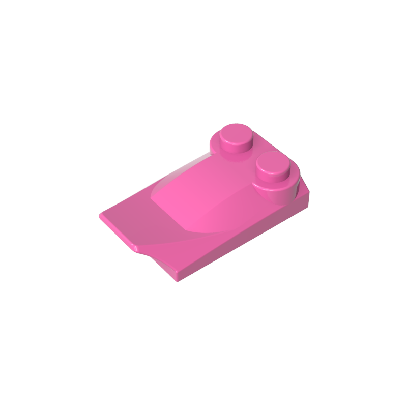 47456 | Slope, Curved 3 x 2 x 2/3 with 2 Studs, Wing End