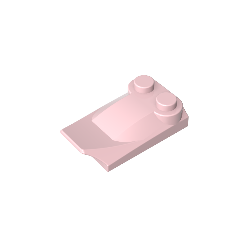 47456 | Slope, Curved 3 x 2 x 2/3 with 2 Studs, Wing End