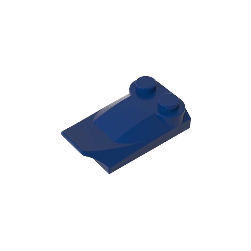 47456 | Slope, Curved 3 x 2 x 2/3 with 2 Studs, Wing End