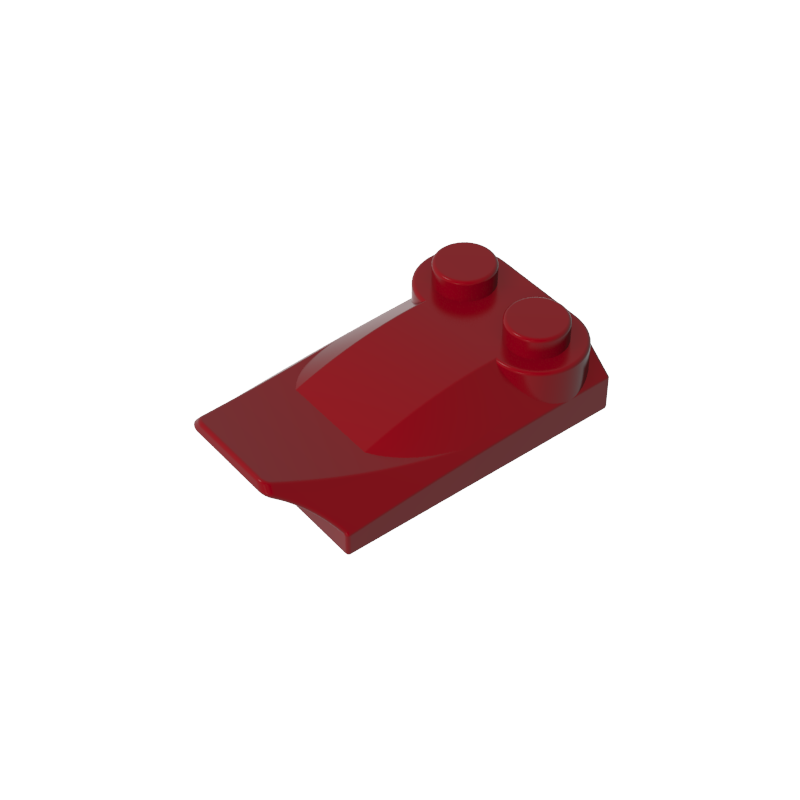 47456 | Slope, Curved 3 x 2 x 2/3 with 2 Studs, Wing End