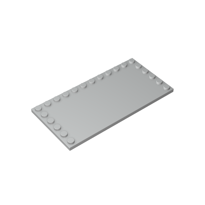 6178 | Tile, Modified 6 x 12 with Studs on Edges