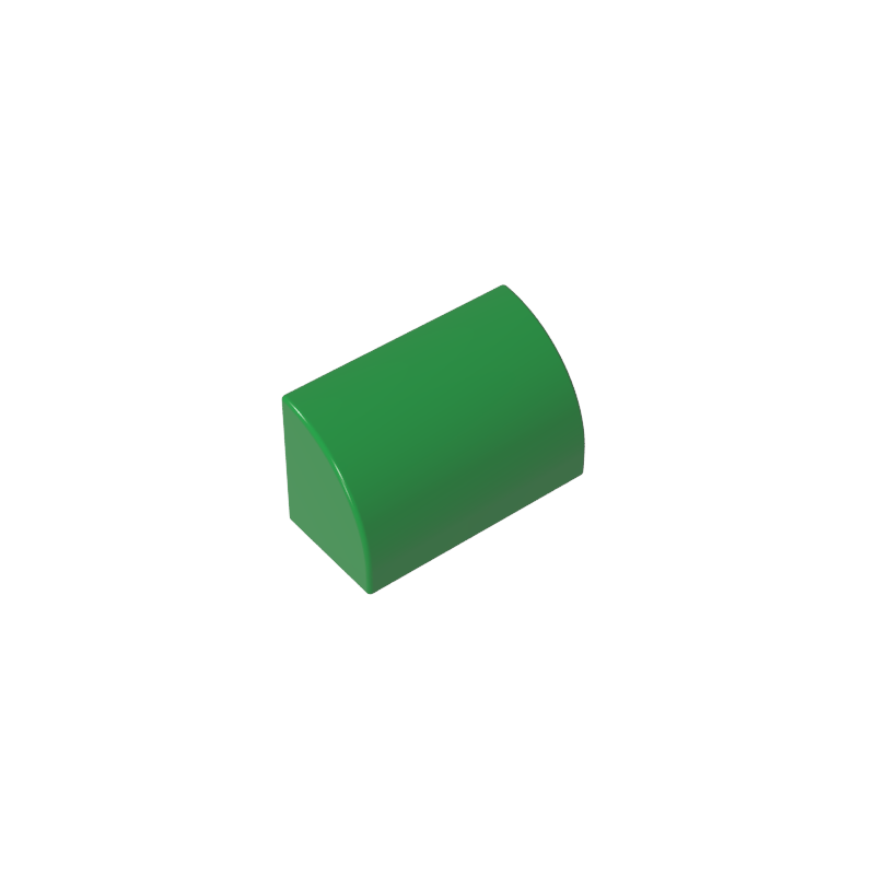 37352 | Slope, Curved 1 x 2 with Bottom Stud Holder