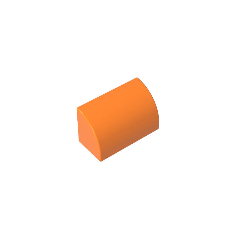 37352 | Slope, Curved 1 x 2 with Bottom Stud Holder