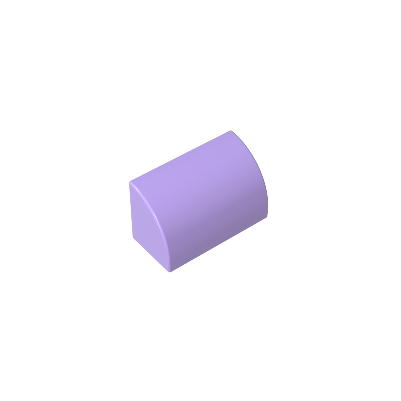 37352 | Slope, Curved 1 x 2 with Bottom Stud Holder