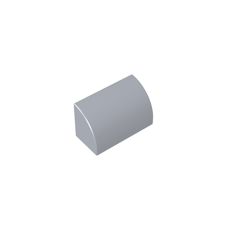 37352 | Slope, Curved 1 x 2 with Bottom Stud Holder
