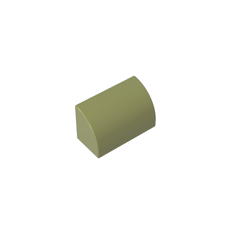37352 | Slope, Curved 1 x 2 with Bottom Stud Holder