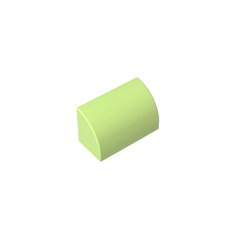 37352 | Slope, Curved 1 x 2 with Bottom Stud Holder