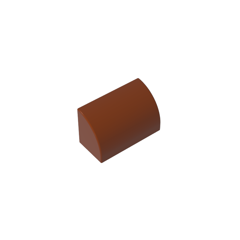37352 | Slope, Curved 1 x 2 with Bottom Stud Holder