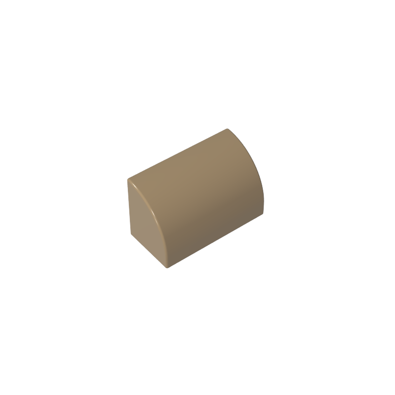 37352 | Slope, Curved 1 x 2 with Bottom Stud Holder