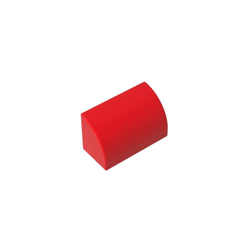 37352 | Slope, Curved 1 x 2 with Bottom Stud Holder