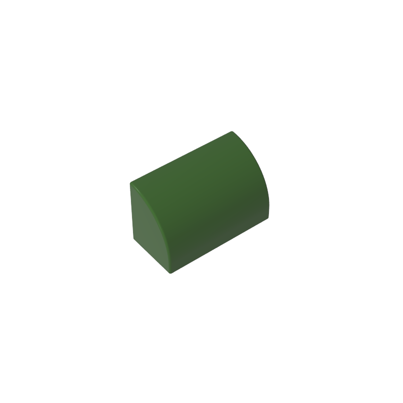 37352 | Slope, Curved 1 x 2 with Bottom Stud Holder