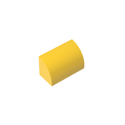 37352 | Slope, Curved 1 x 2 with Bottom Stud Holder