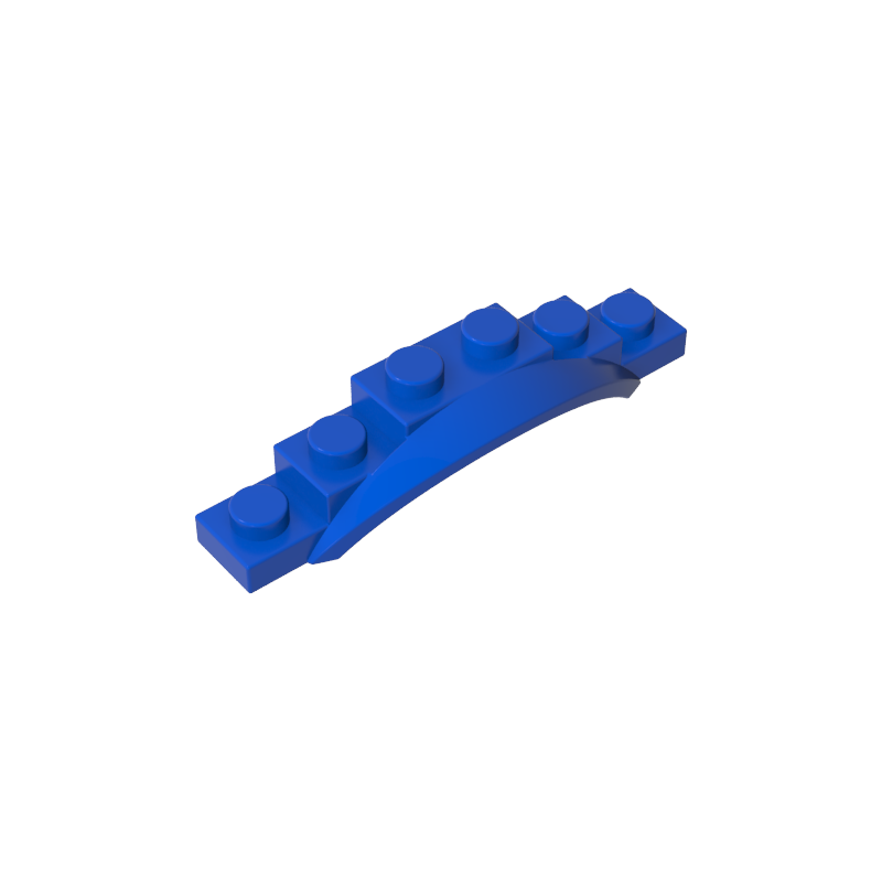 62361 | Vehicle, Mudguard 1 1/2 x 6 x 1 with Arch