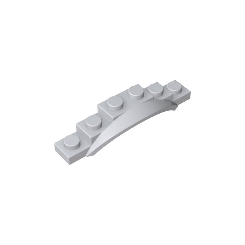 62361 | Vehicle, Mudguard 1 1/2 x 6 x 1 with Arch