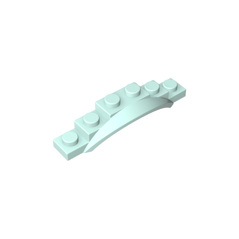 62361 | Vehicle, Mudguard 1 1/2 x 6 x 1 with Arch