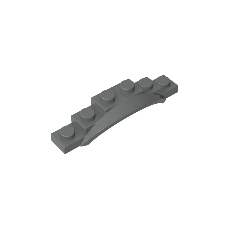 62361 | Vehicle, Mudguard 1 1/2 x 6 x 1 with Arch